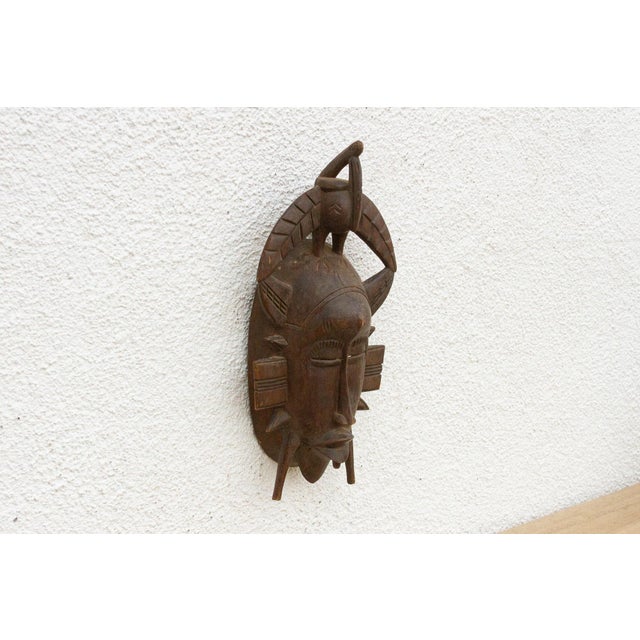 Vintage Luba Mask, a Messenger Bird For Sale In Los Angeles - Image 6 of 9