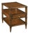 Elin Tiered Table in Brown For Sale