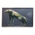 Silent Lion Minimalist Painting by Lado Gorgadze For Sale