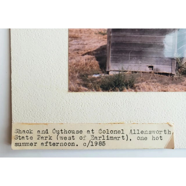 1980s Vintage Architecture Photography - Allensworth California Historic National Park For Sale - Image 4 of 5