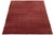 Modern Apadana's Modern Gabbeh Hand-Loom Wool Area Rug in Red Burgundy For Sale - Image 3 of 7