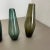 Glass Turmalin Vases attributed to Wilhelm Wagenfeld for WMF, Germany, 1960s, Set of 3 For Sale - Image 7 of 15