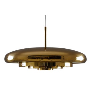 Brass Pendant attributed to Eje Ahlgren for Bergboms, Sweden, 1960s For Sale