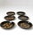 Mid 20th Century Vintage Scandinavian Rosemaling Decorative Plates Set 6 For Sale - Image 5 of 11