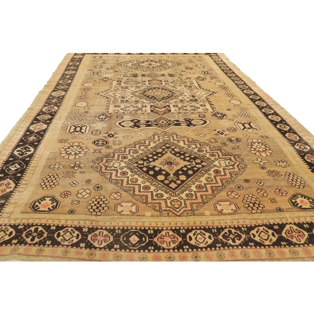 Antique Turkestan Khotan Rug - 6'09 X 13'02 For Sale - Image 4 of 8