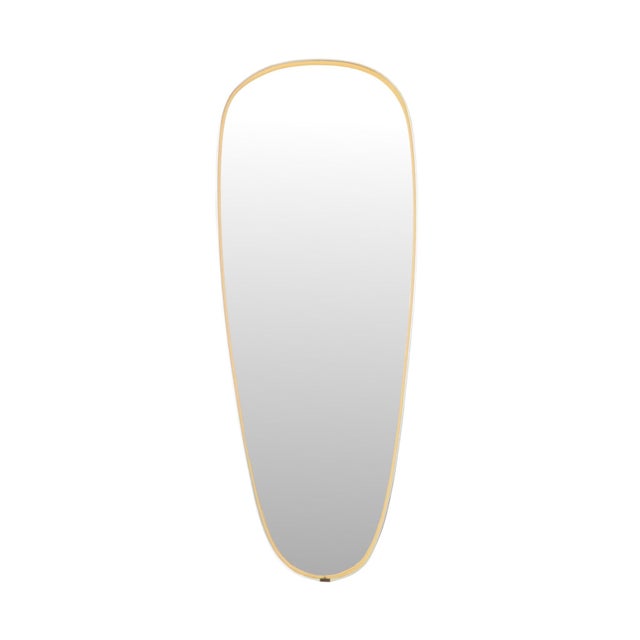 Vintage Rockabilly Freeform Mirror in Gold, 1950s For Sale - Image 13 of 13