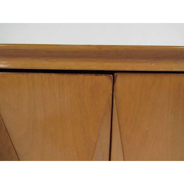 Mid-Century Modern Diamond Front Dresser by Albert Parvin For Sale - Image 9 of 11