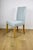1970s Celadon Blue Upholstered Oak Chairs from Ikea, 1970s, Set of 2 For Sale - Image 5 of 13