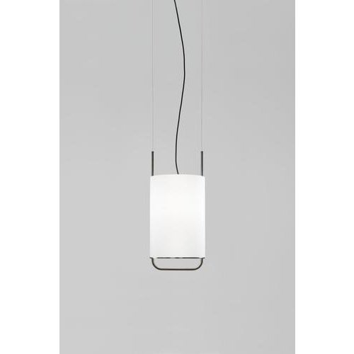 Mid-Century Alistair T Suspension Lamp in Steel & Glass from Jordi Veciana For Sale - Image 6 of 9