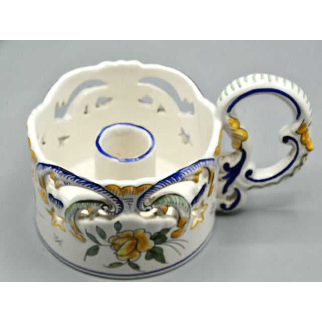Vintage French 'Go to Bed' Candle Holder For Sale - Image 10 of 11