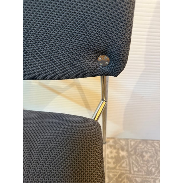 Hightower Modernist Stackable Arm Chairs, Pair For Sale - Image 4 of 12