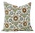 Fabdivine Indian Block Print Cushion Cover 18x18 Inch Viscose Linen-Vanshika For Sale