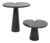 Black Marble Eros Coffee Tables by Angelo Mangiarotti for Skipper, 1980s, Set of 2 For Sale