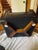 Rare Pair of Vintage Mid-Century Imperial Hotel Tokyo Executive Club Chairs - Provenance Tagged For Sale In Boston - Image 6 of 9