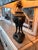 1940s Art Deco Empire Style Lamp For Sale - Image 4 of 4