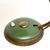 Metal Vintage Bauhaus Enamel and Brass Desk Lamp attributed to Helo Leuchten, 1950s For Sale - Image 7 of 8