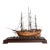 Vintage Coastal Scale Model Sailing Ship For Sale