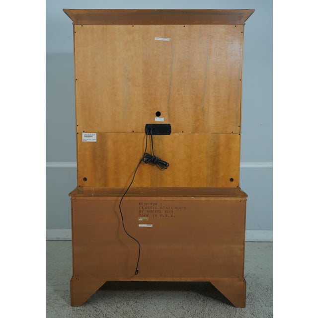 Drexel Classical Statements 2 Door Bedroom Armoire Cabinet For Sale - Image 9 of 12