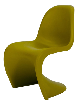Chair in Mustard by Verner Panton for Vitra, 2012
