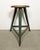 1960s Industrial Green Workshop Stool, 1960s For Sale - Image 5 of 17