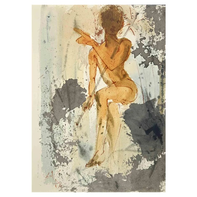 Salvador Dali, The Great Day of the Lord, Lithograph, 1964 For Sale