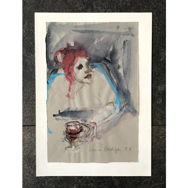 Painter and graphic designer. Watercolor and drawing. This piece has an attribution mark, I am sure that it is completely...