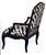 Vintage Faux Zebra Upholstered Chair, Pair For Sale - Image 11 of 15