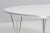 Fritz Hansen Round Coffee Table attributed to Piet Hein & Bruno Mathsson for Fritz Hansen, 2000s For Sale - Image 4 of 5