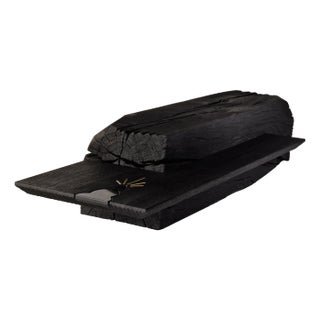 Charcoal Black Coffee Table by Jeremy Descamps For Sale