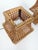 1960s Mid-Century Bedside Table Lamps in Rattan and Wicker Cane Webbing, Italy, 1960s, Set of 2 For Sale - Image 5 of 18
