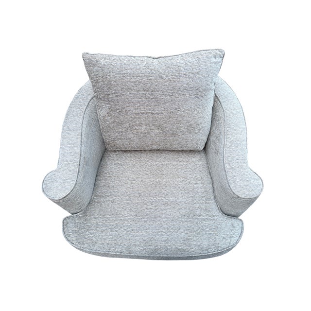 Gray Bernhardt Tara Swivel Arm Chair - A Pair For Sale - Image 8 of 14
