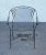 Vintage Set of Four Wrought Iron Patio Dining Chairs For Sale - Image 9 of 12
