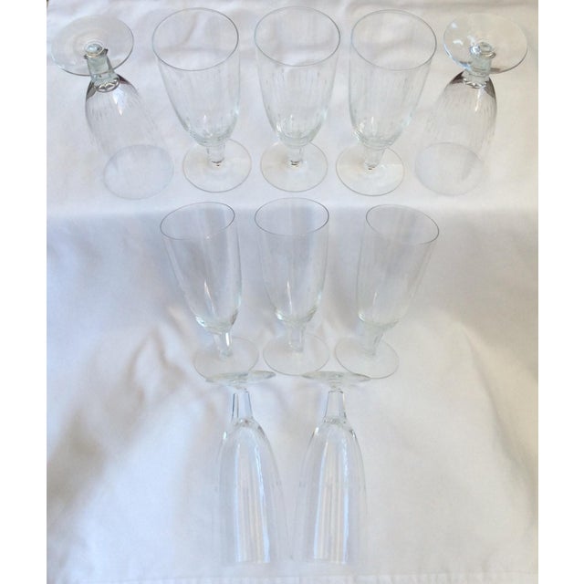 Orrefors Vintage Crystal Stemware Set of 10 Chairish