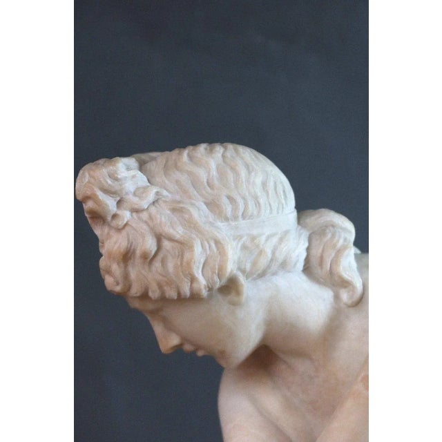 Stone Venus Alabaster Sculpture For Sale - Image 7 of 13