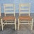 Ethan Allen 1990s Ethan Allen French Country Pine Ladder Back Rush Seat Dining Chairs, Set of 4 For Sale - Image 4 of 12