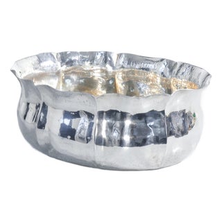 Centerpiece Vase in Silver-Plated Sheffield For Sale