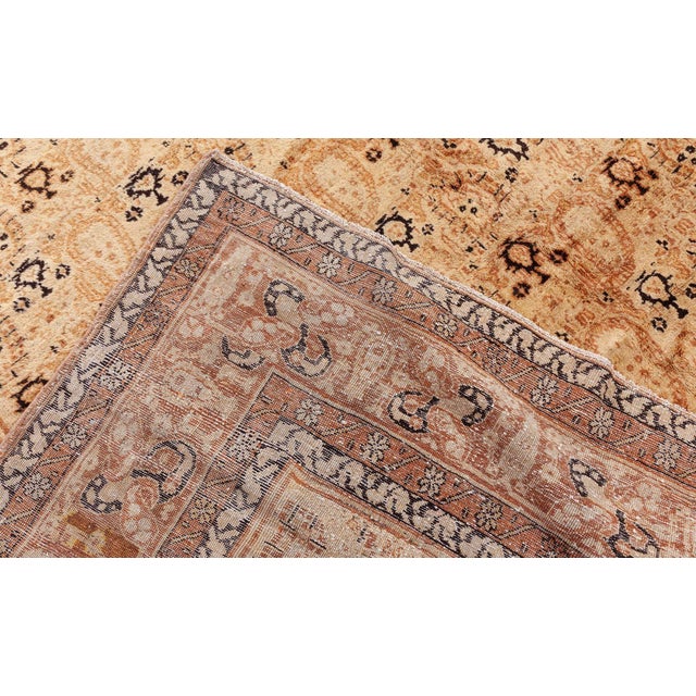 Large Antique Indian Agra Rug For Sale In New York - Image 6 of 10
