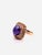 Bochic Capri Vintage 18K Gold & Silver Multi-Gem Ring with Amethyst, Circa 1990 For Sale In New York - Image 6 of 11