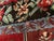 Vintage Mid-Century Bessarabian Kilim Red Floral Flat Weave Rug Room Size For Sale - Image 12 of 12