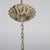 Italian Painted tole floral motif chandelier For Sale - Image 3 of 11