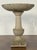 English Garden Stone Bird Bath With Baluster Column Base For Sale - Image 4 of 9