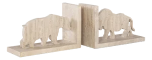 Maitland-Smith Bull/Bear Bookend