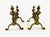 Antique Victorian Bronze Fire Dogs, 1800s, Set of 2 For Sale - Image 6 of 10