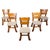 Vintage Brutalist Dining Chairs, 1960s, Set of 5 For Sale - Image 12 of 12