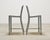 Silver Pair of Emeco 'Navy' Bar Counter Stools in Brushed Aluminum For Sale - Image 8 of 17