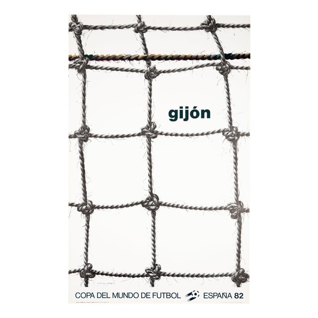 Gérard Titus-Carmel, Soccer World Cup 1982, Lithograph For Sale