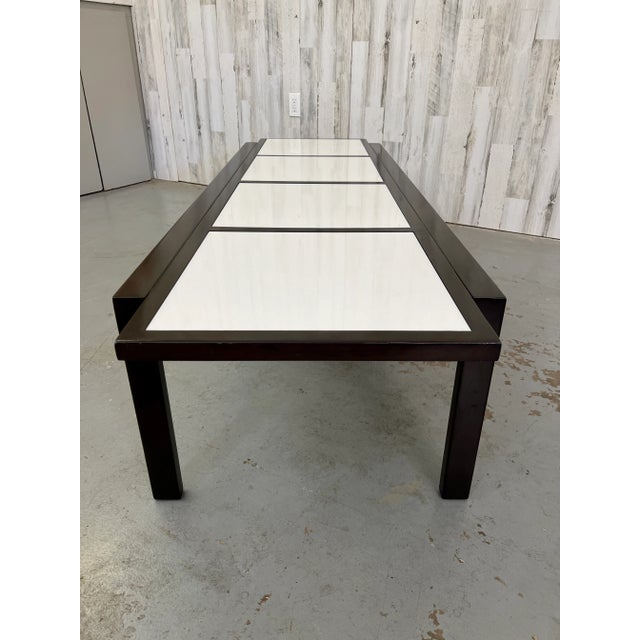 Mid-Century Coffee Table With Vitrolite Panels For Sale In Dallas - Image 6 of 13