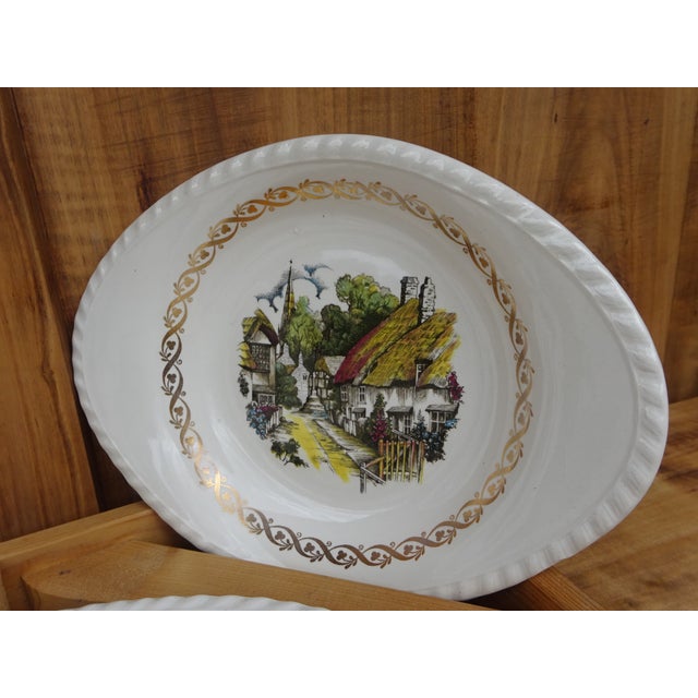 Antique Earthenware Serving Dishes by Keller & Guérin for Lunéville, 1890s, Set of 4 For Sale - Image 6 of 14