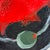 2020s Original Scarlet Red Fish and Olive Still Life Painting on Canvas For Sale - Image 5 of 9