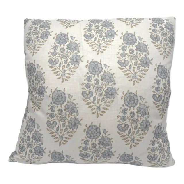 Namay Samay Maryam Hydrangea Pillow Cover For Sale